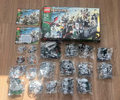 LEGO Castle: King's Castle Siege (7094), Sealed Bags Castle Build Only Read Desc