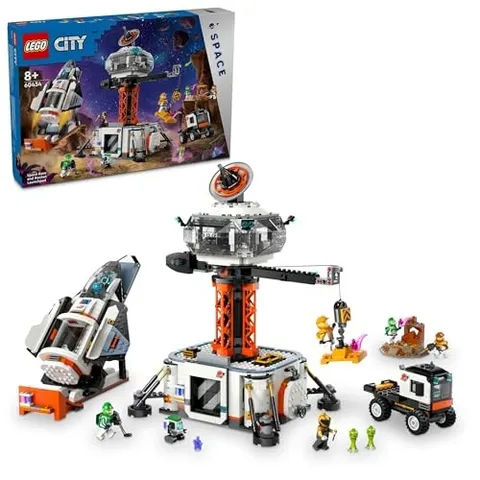LEGO City 60434 Space Base and Rocket Launchpad 1422pcs Building Set Japan New
