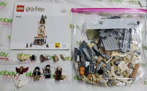 Lego Harry Potter 76430 Hogwarts Castle Owlery Complete Minifigs Instructions