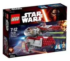 LEGO STAR WARS 75135 Obi-Wan Jedi Interceptor Complete Retired Set/Revenge Sith
