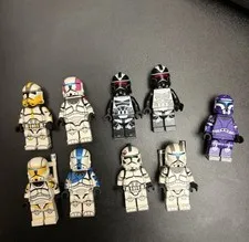 LEGO Star Wars Custom Clone Trooper Lot