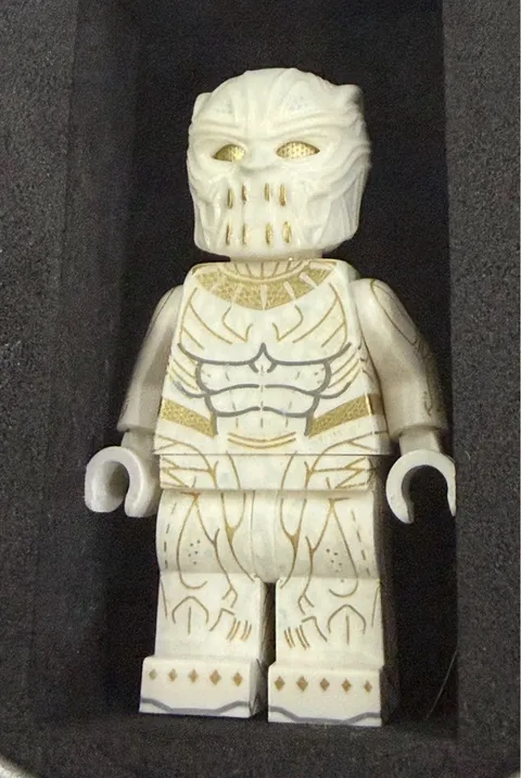 LEGO Marvel Black Panther Kill Monger White Suit custom minifigure By Donut