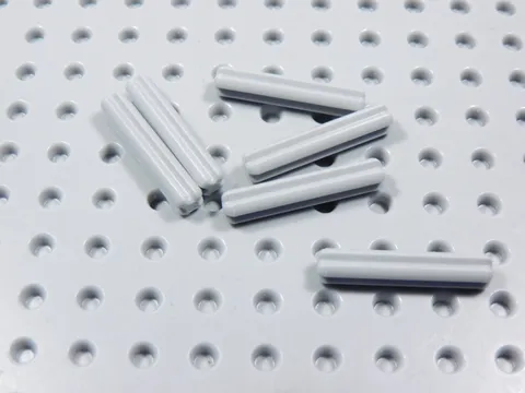 LEGO Lot of 6 Light Bluish Gray 3L Technic Axles BR