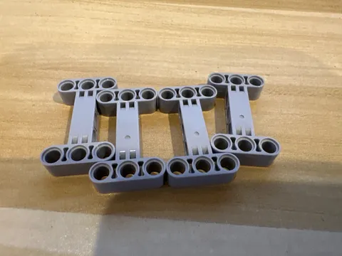 Lego Technic 14722 Liftarm Modified H-shape Thick 3x5 Perpendicular