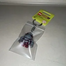 New Lego Power Miners Red Rock Monster Meltrox Minifigure Keychain 852506