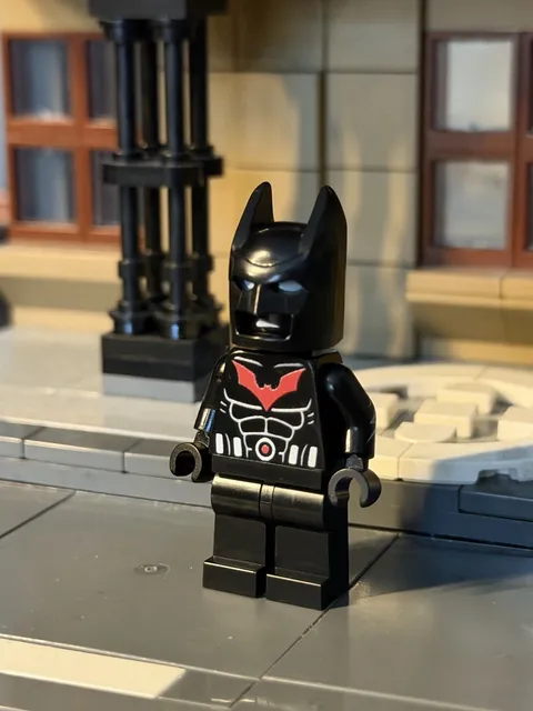 Custom UV Batman Beyond Minifigure – LEGO Batman 2006 Game Style