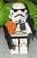 LEGO Star Wars Sandtrooper "Squad Leader" (sw0992) Minifigure (COMPLETE)