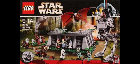 LEGO Star Wars 8038 Battle of Endor 100% COMPLETE