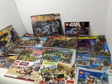Lot of 14 Lego Manuals with  Star Wars Ninjago Batman And Others