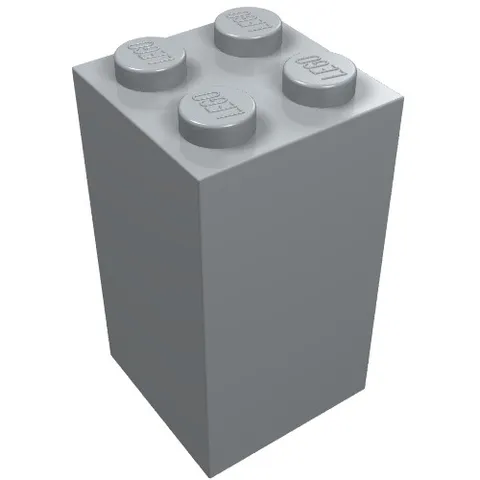 10x LEGO® Part 30145 - Brick 2 x 2 x 3