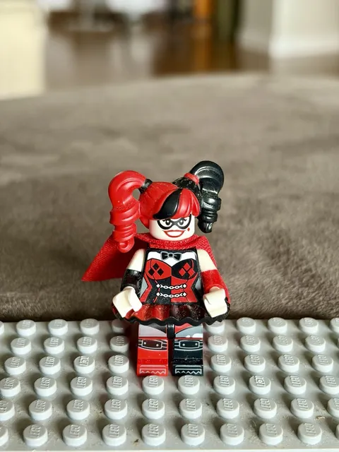 Harley Quinn Lego Pigtails With Tutu Come W/ Hammer