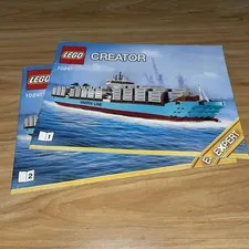 Lego Creator Expert Maersk Line Triple-E Set 10241 Instructions