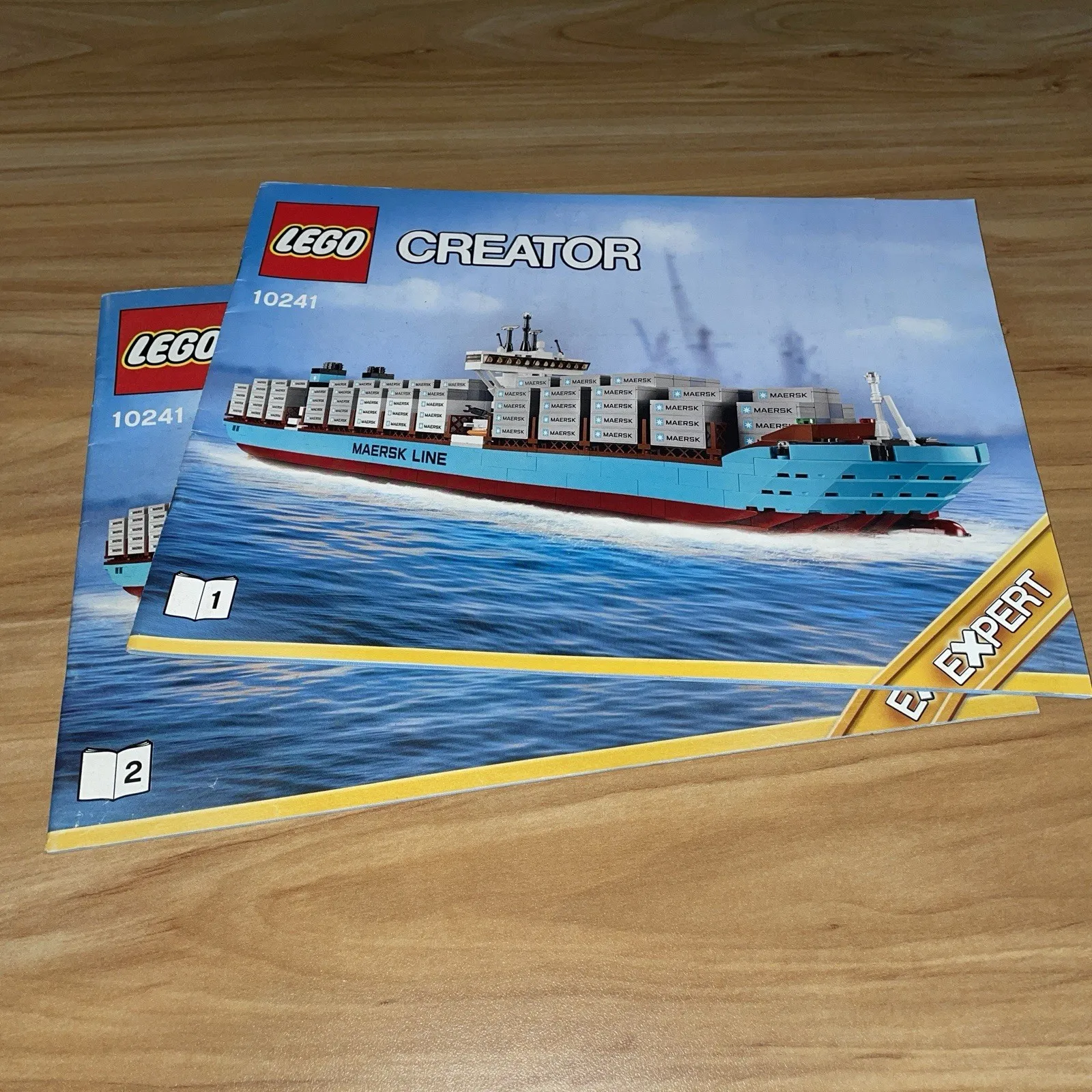 Lego Creator Expert Maersk Line Triple-E Set 10241 Instructions