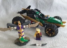 LEGO NINJAGO: Jungle Raider 70755 Complete Vehicle and Totem build missing Lloyd