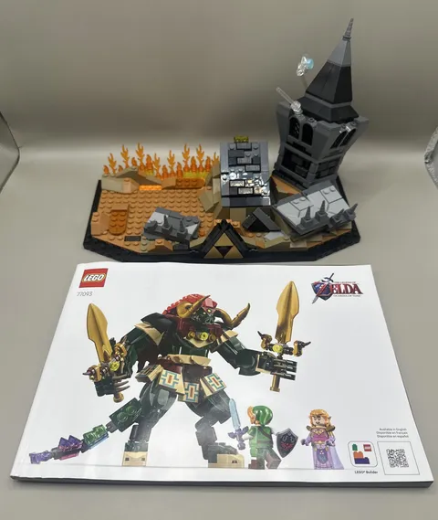 LEGO Legend of Zelda- Battle Base with NO MINIFIGURES from 77093 Ocarina of Time