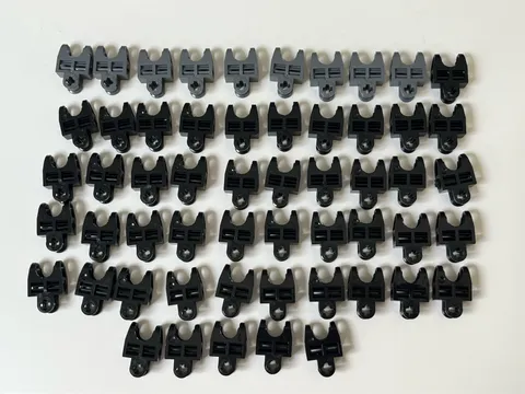 Lego Bionicle Lot - 50 Axle Connector 2x3 Ball Joint Socket Assorted Colors