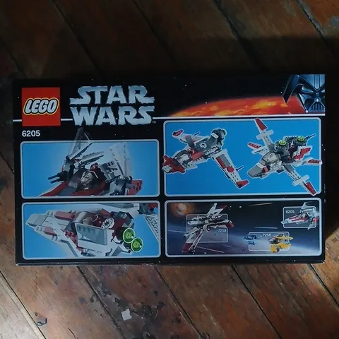 LEGO Star Wars 6205 V-wing Fighter Episode III Set 118 pcs w/ Box