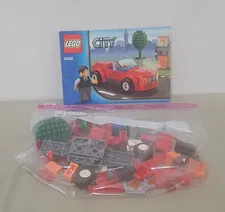 LEGO City Sports Car (8402) 100% Complete Set with Instructions