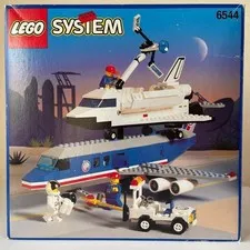 LEGO 6544 Shuttle Transcon 2 Town Launch Command 1995 Complete