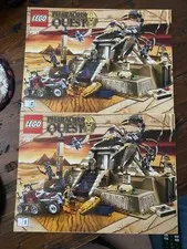 Lego Pharaohs Quest SCORPION PYRAMID 7327 *INSTRUCTIONS ONLY*