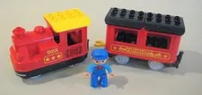 Lego Duplo 10874 Motorized Locomotive Steam Train Car & Figure Parts & Pieces