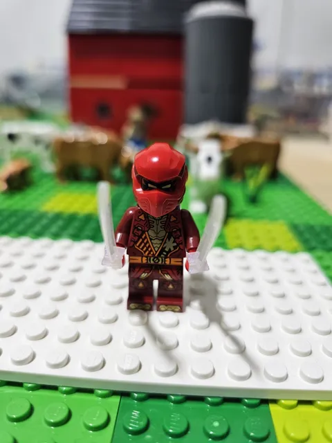 NEW LEGO Kai Minifigure - Tunic with Shoulder Armor Ninjago Dragons Rising S3