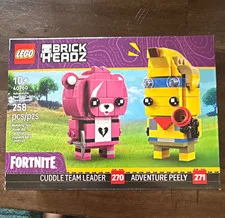 LEGO BrickHeadz Fortnite 40760 Adventure Peely & Cuddle Team Leader 258 pcs