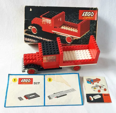 LEGO Classic 317 Truck - Complete Boxed Pat Pend Vintage 60s