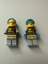 X2 LEGO Space Unitron Chief Astronauts sp048 minifigures set 6991 1793 1787 1789