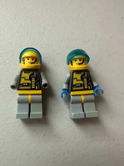 X2 LEGO Space Unitron Chief Astronauts sp048 minifigures set 6991 1793 1787 1789