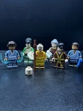 Lego Avatar: The Last Air Bender Aang Katara Sokka Toph Zuko Iroh Minifigures