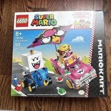 LEGO Super Mario Kart – Wario & King Boo (72038) – New Factory Sealed