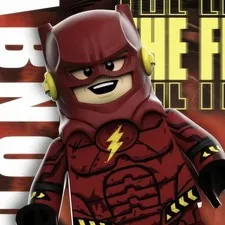 CUSTOM FLASH MINIFIGURE DC ABNORMAL LIFEBRICK FLASH MOVIE