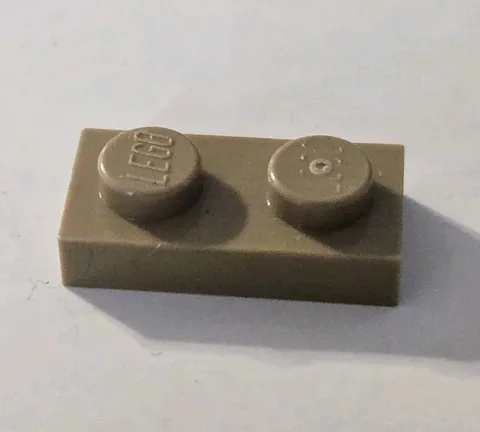 LEGO Parts - Dark Tan Plate 1 x 2 - No 3023