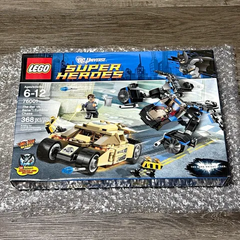 RETIRED LEGO DC Super Heroes 76001 Bat vs Bane Tumbler Chase 368pcs