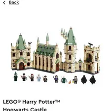 Read Description LEGO Harry Potter Hogwarts Castle 4842 w/ Minifigures