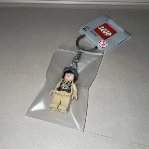 Lego Indiana Jones German Soldier Pilot Minifigure Keychain 852147
