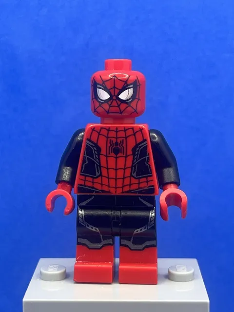 Spider-Man (Black & Red Suit) sh0782 - LEGO Marvel Super Heroes Used Minifigure