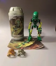 LEGO BIONICLE: Lewa (8535) With Gold And Silver Masks