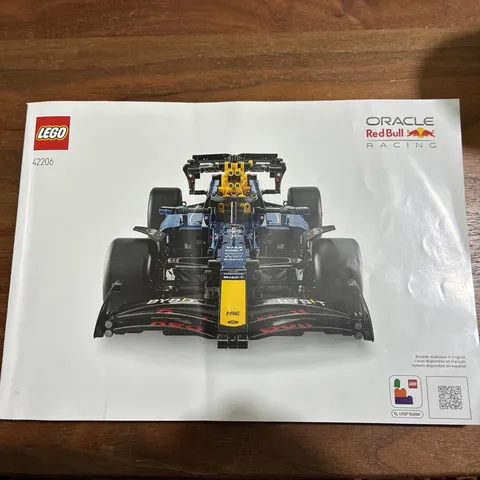 LEGO - Technic - Oracle Red Bull Racing RB20 - 42206 - Instructions Only
