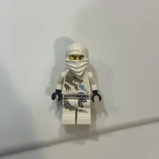LEGO Ninjago NRG ZANE DX (njo0018) Rare/Retired Vintage Figure Excellent Shape