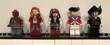 Lot of 5 LEGO Pirates of The Caribbean Minifigures | DM For Specific Items