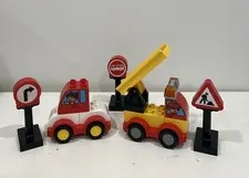 LEGO DUPLO Vehicles and road signs playset - Toddler Toy
