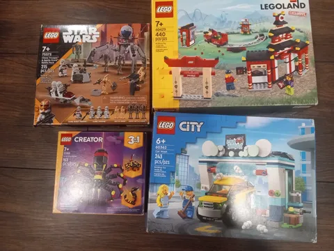 LEGO Empty Boxes ONLY: Star Wars 75372 LEGOLAND 40429 City 60362 Creator 31159