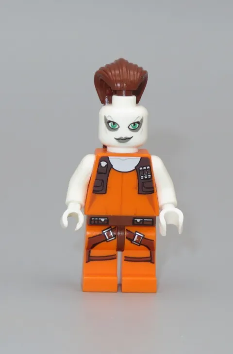 Lego Star Wars Aurra Sing  Minifigure 7930 Bounty Hunter Assault Gunship