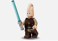 LEGO Star Wars Ki-Adi-Mundi Minifigure Jedi Master 75413 Clone Turbo Tank NEW