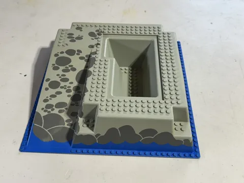 LEGO Baseplate Raised (2552px3) From 6276 Eldorado Fortress & 6277 Imperial Post