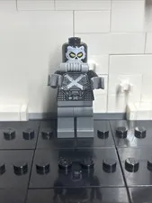 LEGO Marvel Crossbones Minifigure w/ Red Dynamite Accessory Gray/Black