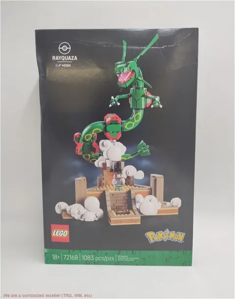 LEGO Pokemon Rayquaza Decor Building Set 72168 SEE DETAILS