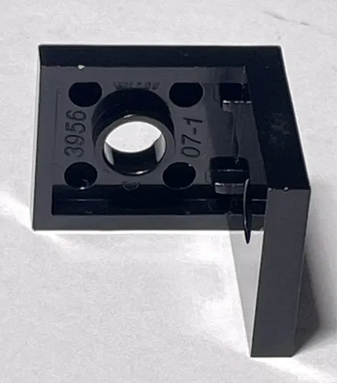 LEGO® 3956 Bracket 2 x 2 - 2 x 2 with 2 Holes BLACK Quantity of ONE piece